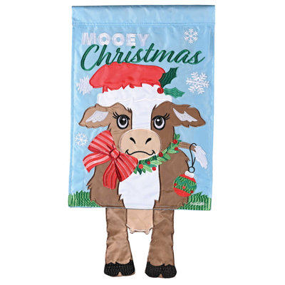 Crazy Leg Cow Mooey Christmas