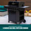 Armoire pour barbecue au gaz à 5 brûleurs avec brûleur latéral Charbroil Performance Series-110475875