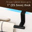 KES Over-The-Door Towel Bar Towel Rack Kitchen Bathroom Over the Cabinet-92461603