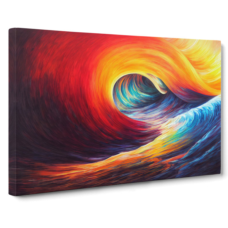 Fine Modern Abstract Art - Wrapped Canvas, 35cm H x 50cm W x 3cm D