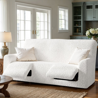 Stretchy Slipcover for Recliner Sofa - Easy to Clean & Durable - Comfort Collection