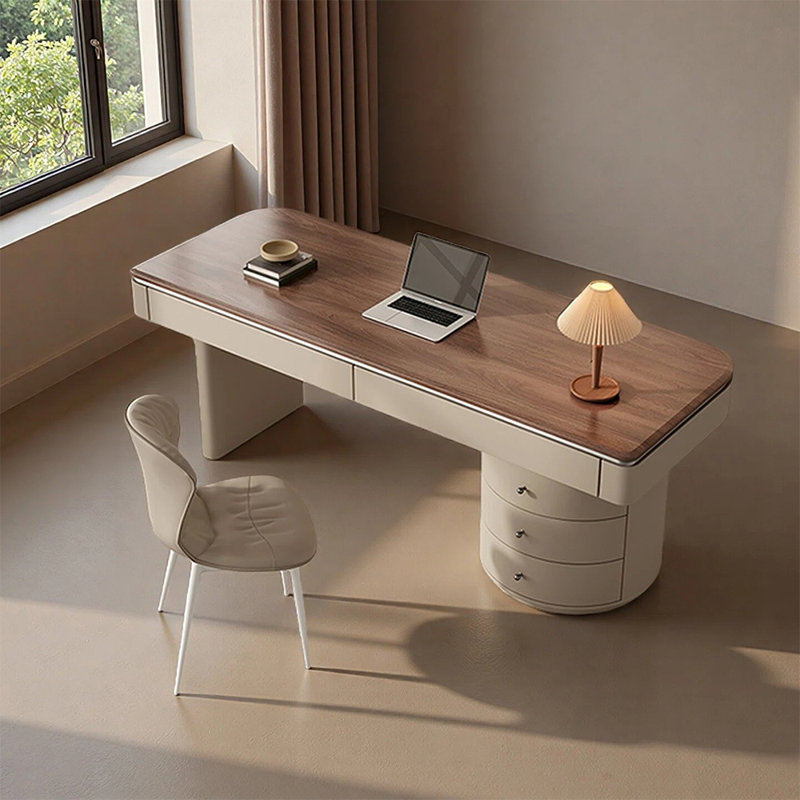 Bureau rétro et élégant avec un élément de design