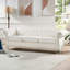 Canapé Chesterfield à accoudoirs roulés 3 places 84,65 po