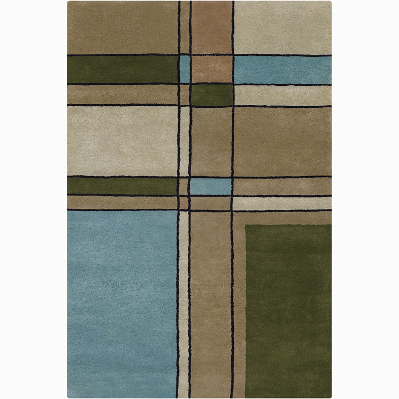 Clearwater Wool Geometric Indoor Rug, Rectangle 5' x 7'6"