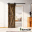 Porte en bois de pin massif 5-en-1 de conception unique non assemblée seulement-91077911-91077908