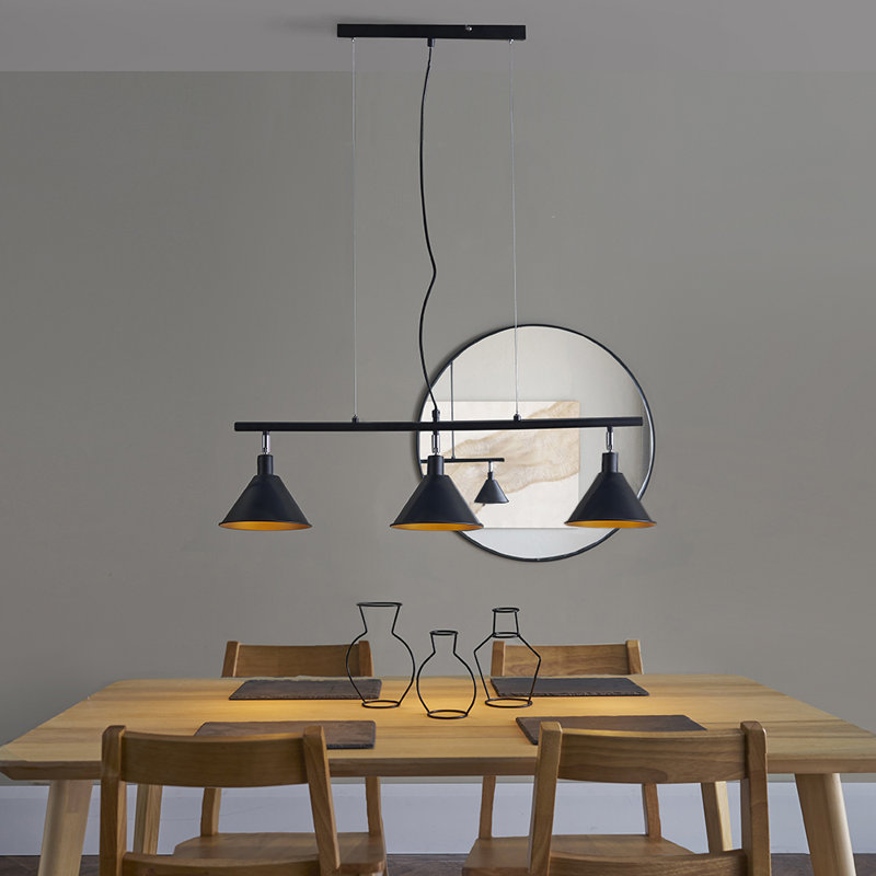 Westford 3 - Light Black Pendant
