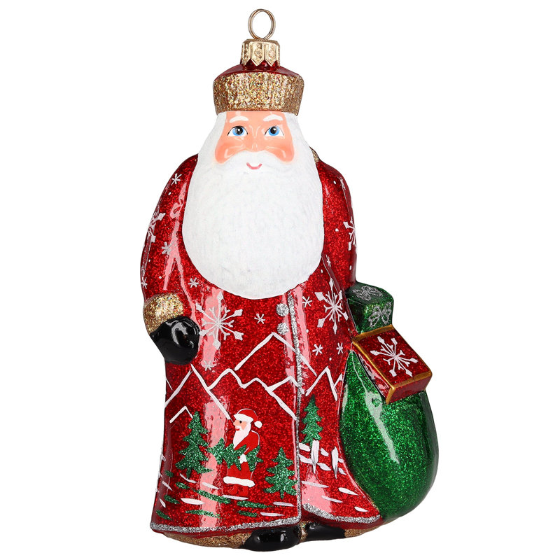 Glitterazzi Metallics Series Santa- Red