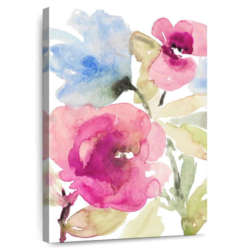 Avery Peaceful Florals I, H 48 po x l 32 po