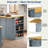Braidon Wood Kitchen Cart-1859771082