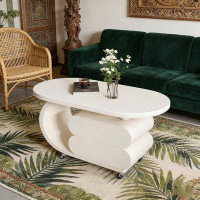 Table basse Rock Slab avec rangement
