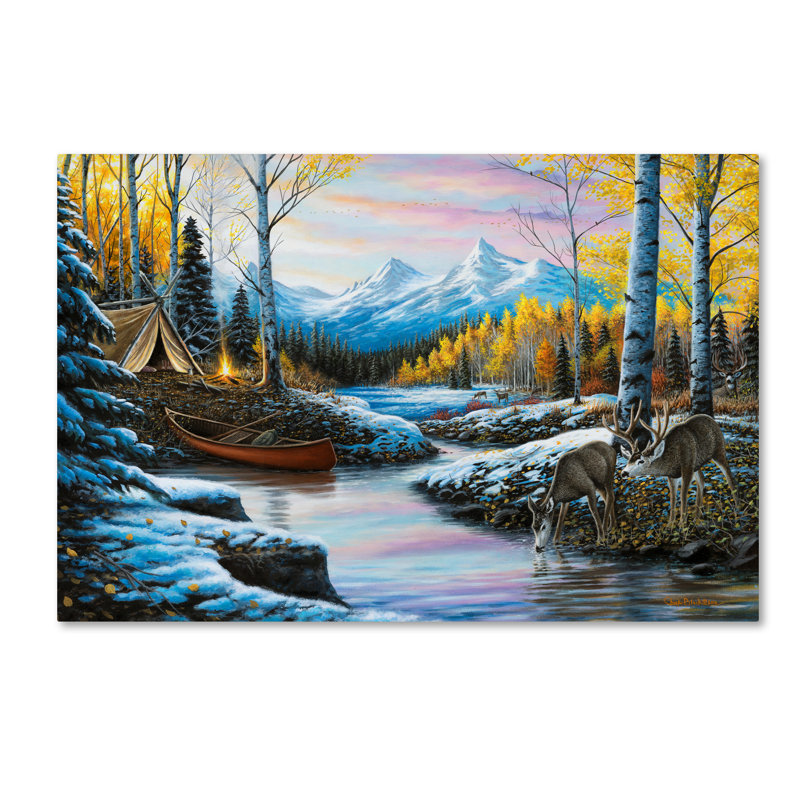 « high country love », reproduction d’impression sur toile tendue, 16 po x 24 po