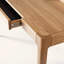 Bureau d'écriture simple en bois de frêne très fonctionnel-778962190-778962188