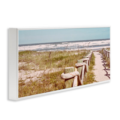 «Eastern Beach Walkway», estampe numérique encadrée par Stede Bonnett