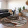 Premium Machine Washable Cerrito Amf525 Peach Rug