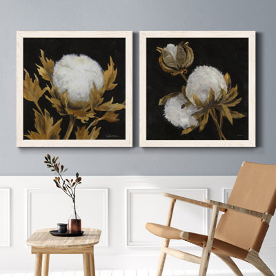 " Cotton Balls I " 2 Piece Art Painting