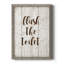 «Flush the toilettes», art textuel sur toile-61354202-61354203
