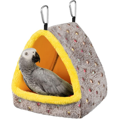 Ensemble de 2 nichoirs à oiseaux chauds 11 pouces gris