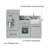 Teamson Kids Little Chef Charlotte Wooden Modular Play Kitchen with Refrigerator, Stove & Sink-23798939