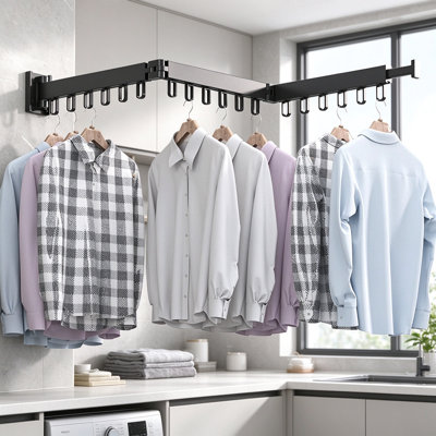 Foldable Wall-Mounted Drying Rack