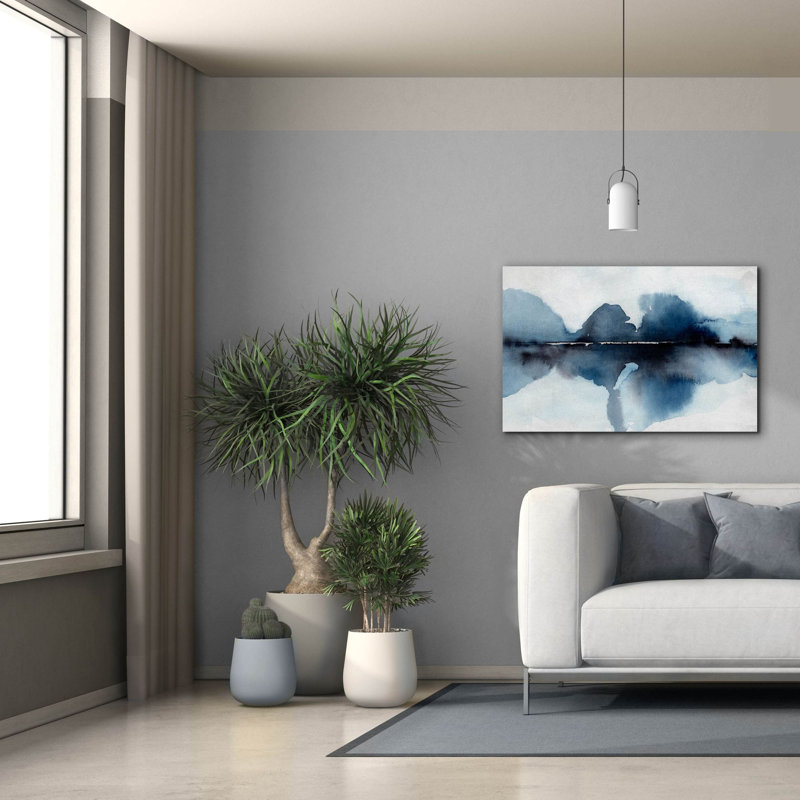  «Mystic Horizon 1» par Annie Warren, art mural sur toile, 40 po x 26 po, H 26 po x l 40 po
