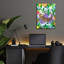 «Sloth» par Holly McGee, art mural en verre acrylique-1911553387