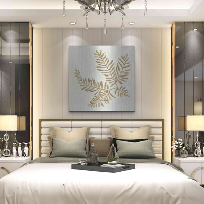 Luxe Gold Art «Gilded Fern II» par Chris Paschke, «Gilded Fern II» par Chris Paschke