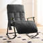 Fauteuil inclinable moelleux avec dossier alvéolaire de massage - support lombaire et repose-pieds réglables à 4 positions, poches de rangement latérales, cadre en acier robuste-1276395802