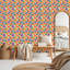 Papier peint adhésif brique colorée Peel and Stick 17,7 "x H 118"-129497996