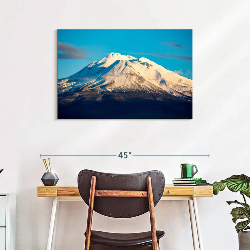 Mont enneigé Alvord Mont Shasta, H 24 po x l 36 po