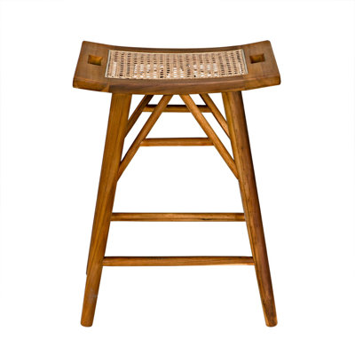 Murphy Stool with Solid Wood Frame