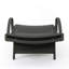 Fauteuil en osier avec accoudoirs Salem