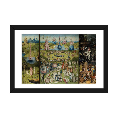 " The Garden of Earthly Delights 1504 " by Hieronymus Bosch Print