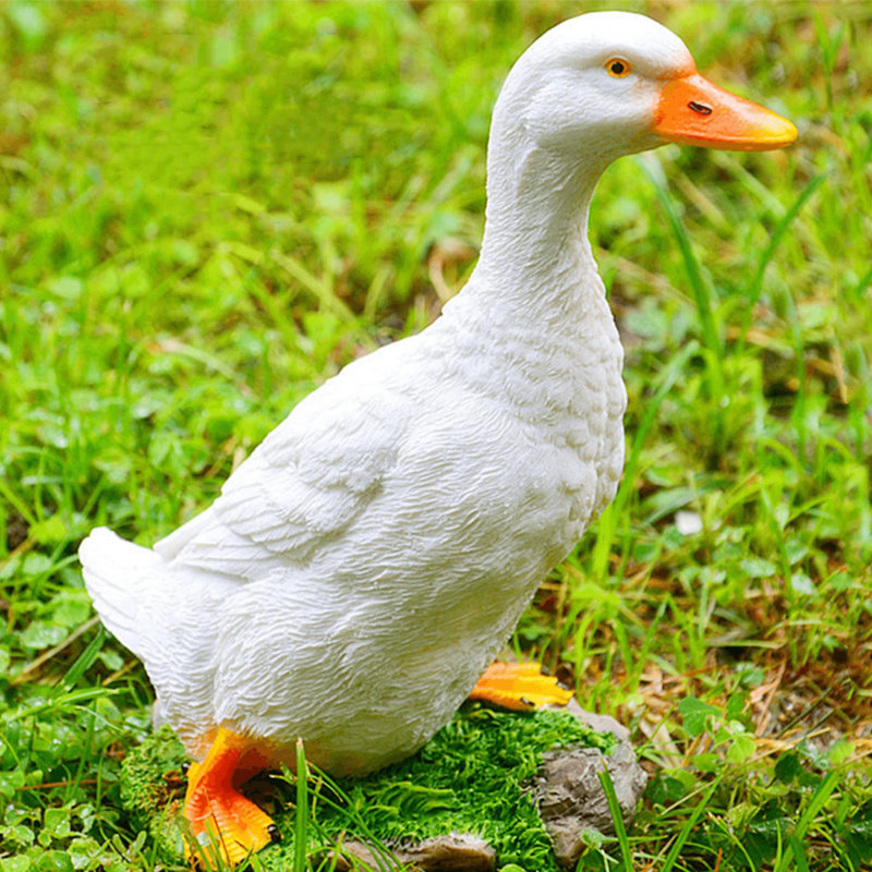 Real Farm Duck Statues