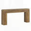 Table d'entrée en bois, console rustique, canapé