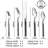 10-Piece Retro Rope Pattern Flatware Set, Handcrafted Forged Texture 18/10 Stainless Steel Cutlery Set, Dishwasher Safe Silverware For Everyday Dining