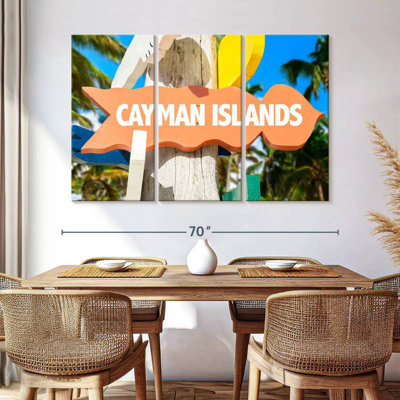 Cayman Islands Wooden Sign