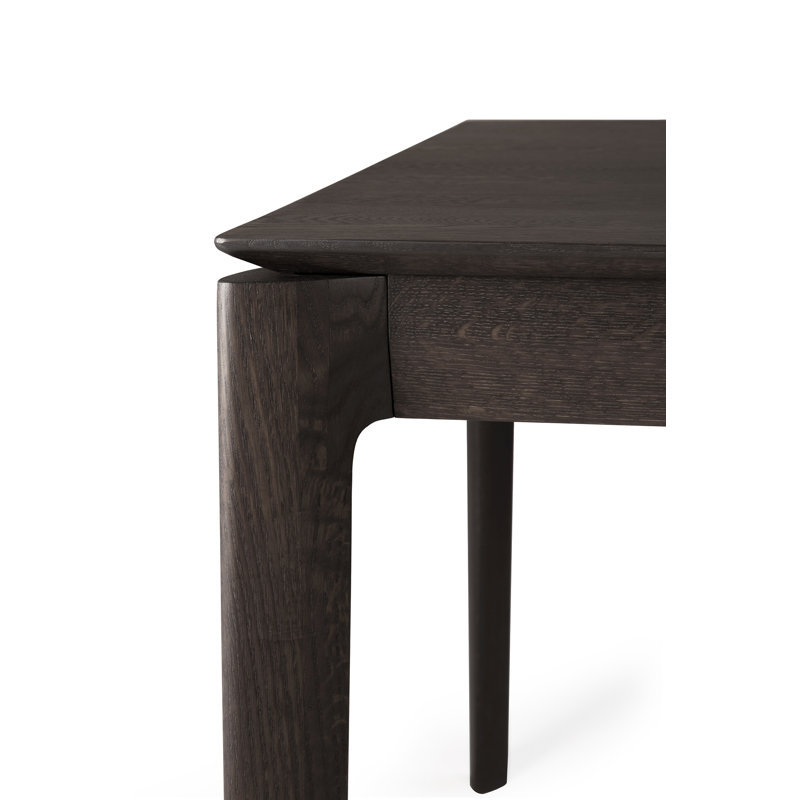 Bok Solid Wood Dining Table, Tainted Oak, 30"H x 87"L x 37.5"W