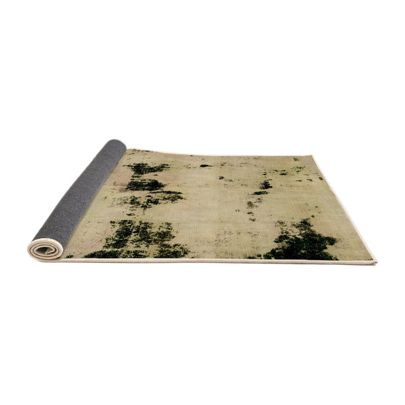 Tapis abstrait moderne 2021, Rond 5 pi
