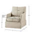 Chaise pivotante à jupe-2066332454