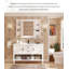 Meuble-lavabo en chêne American Country Style-130490244