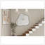 Miroir d'appoint mural en métal en forme de nuage, design moderne et simple pour tout décor de pièce