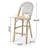 Battaglia Polyethylene (PE) Wicker Outdoor Stool-1343491199