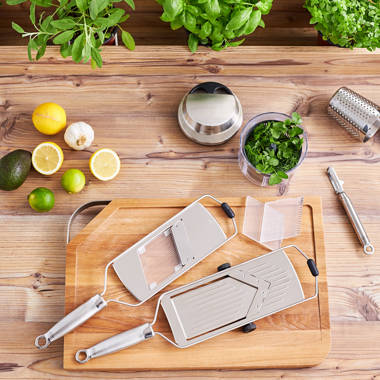 ColorLife Adjustable Mandoline Slicer For Kitchen,Ultra Sharp V-Blade  Vegetable Slicer With Container,Slicer Vegetable Cutter,Julienne Slicer,  Potato Slicer For Apple,Onion,Tomato Lemon Slicer