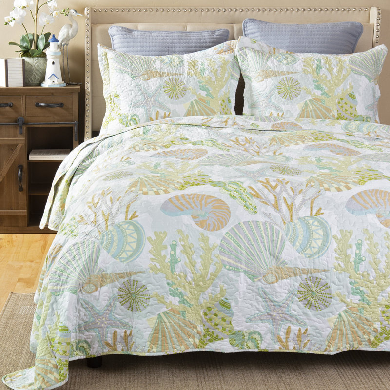 Polyester Quilt, Queen Quilt + 2 Standard Shams