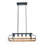 17.7 inch Wooden Farmhouse Chandelier