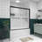 Aluminum Frame Double Sliding Bathtub Screen,Bypass Bathroom Sliding Door With Premium 1/4" (6Mm) Clear Tempered Glass, Hardware Sliding Glass Shower Enclosure-117492518