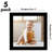 Picture Frame - Set of 5 - Photo Frame with Polished Plexiglass for Tabletop and Wall Display-101476088-101476092