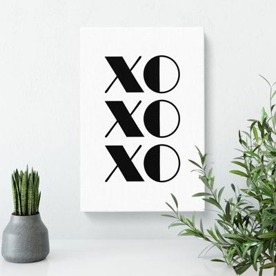 Kiss Hug - Wrapped Canvas