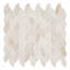 Channing x 2,5 po Carreau de mosaïque allongé aspect pierre aspect marbre poli naturel pour mur et plancher-50210663