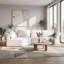 Canapé modulaire moderne avec accoudoirs larges, conception d'angle en forme de L et sièges profonds - Canapé courbé avec plusieurs coussins décoratifs pour le salon et la chambre à coucher-940466277